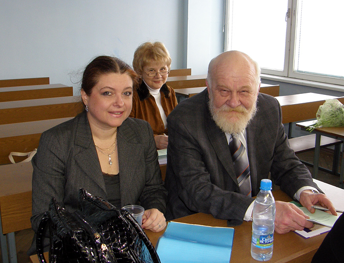 О. Н. Киянова (оппонент), Е. В. Петрухина, А. А. Волков